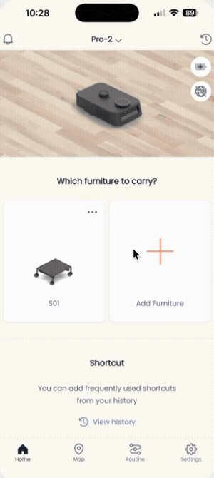 調整移動速度 App 操作示範